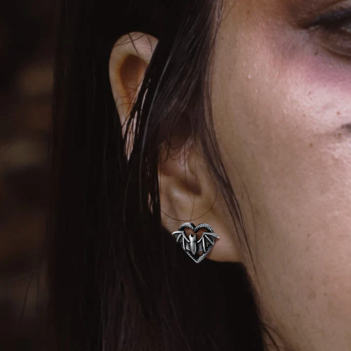 Boucles d'Oreilles Chauve Souris femme