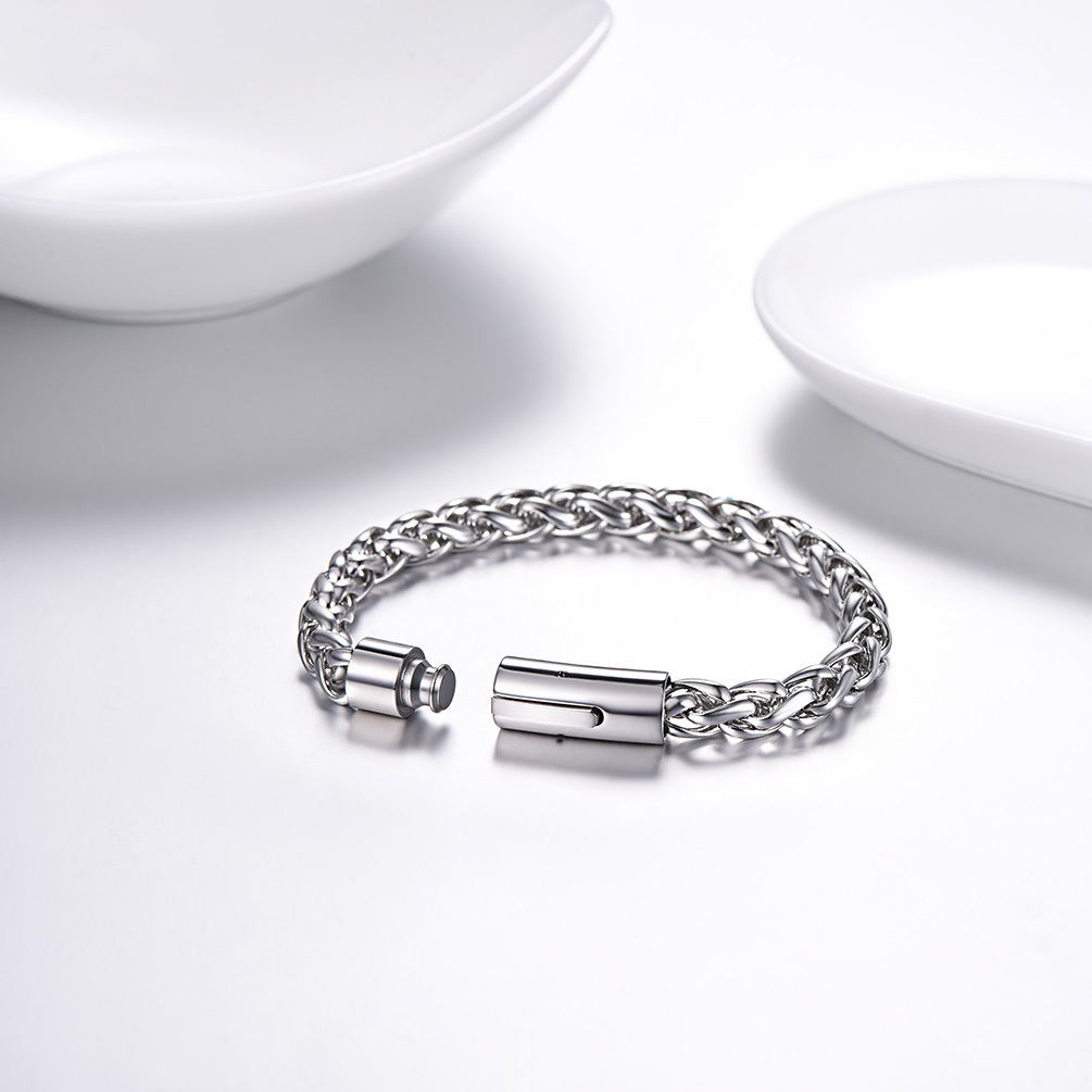 Bracelet Chaîne Fermoir Magnétique Élégant 