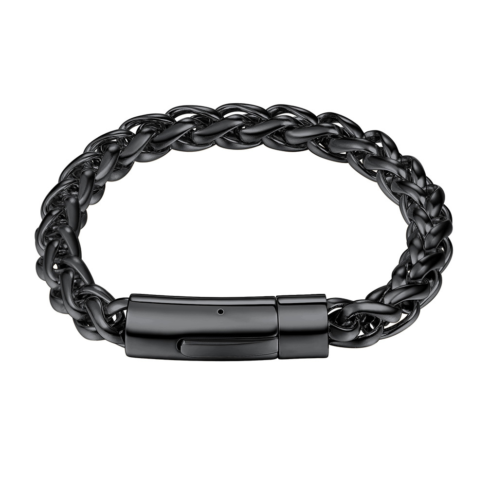 Bracelet Chaîne Fermoir Magnétique Élégant pour Homme