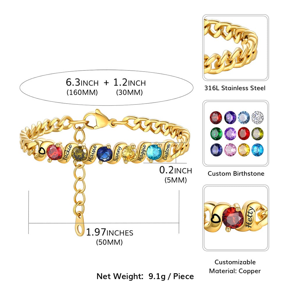 Bracelet Personnalisé taille