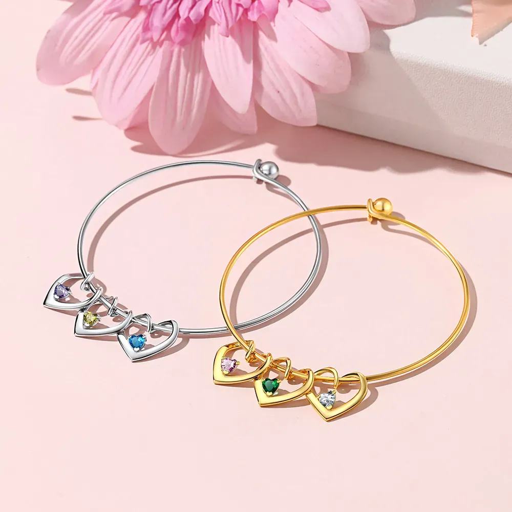 Bracelet Pierres de Naissance personnalisé