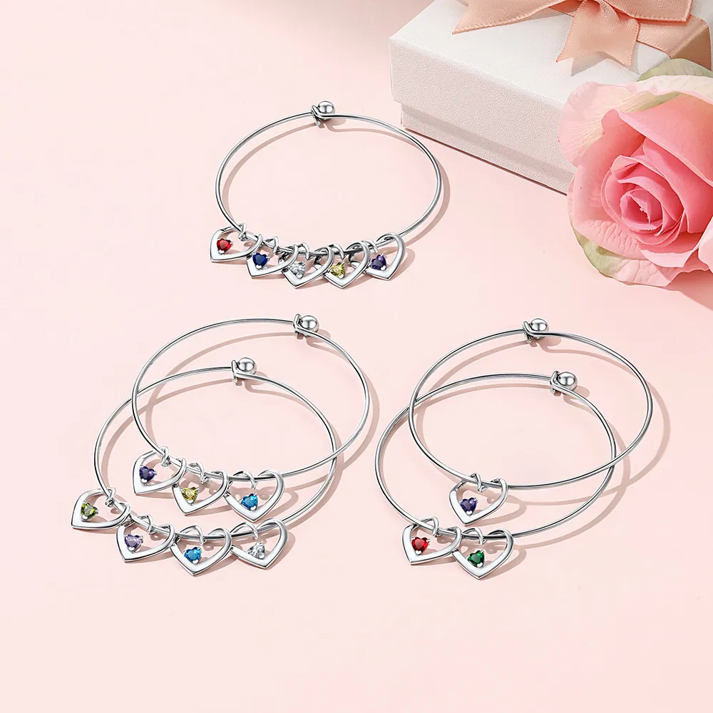 Bracelet Pierres de Naissance prénom