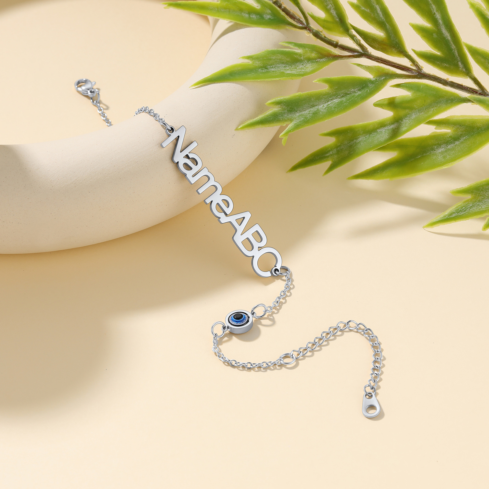 Bracelet de Cheville Personnalisé avec Prénom