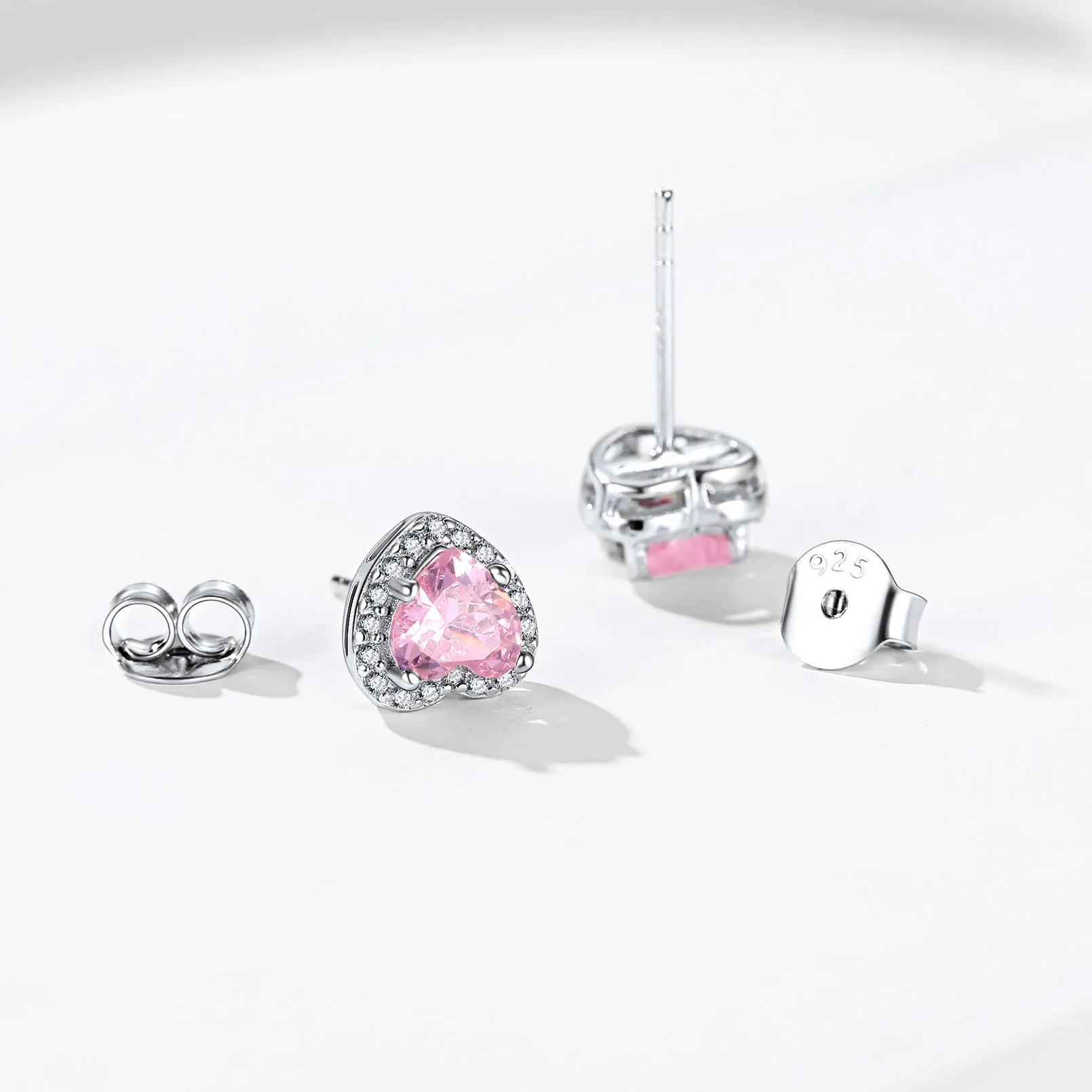 Clous en Argent Sterling 925 avec Pierre de Naissance