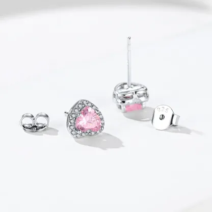 Clous en Argent Sterling 925 avec Pierre de Naissance