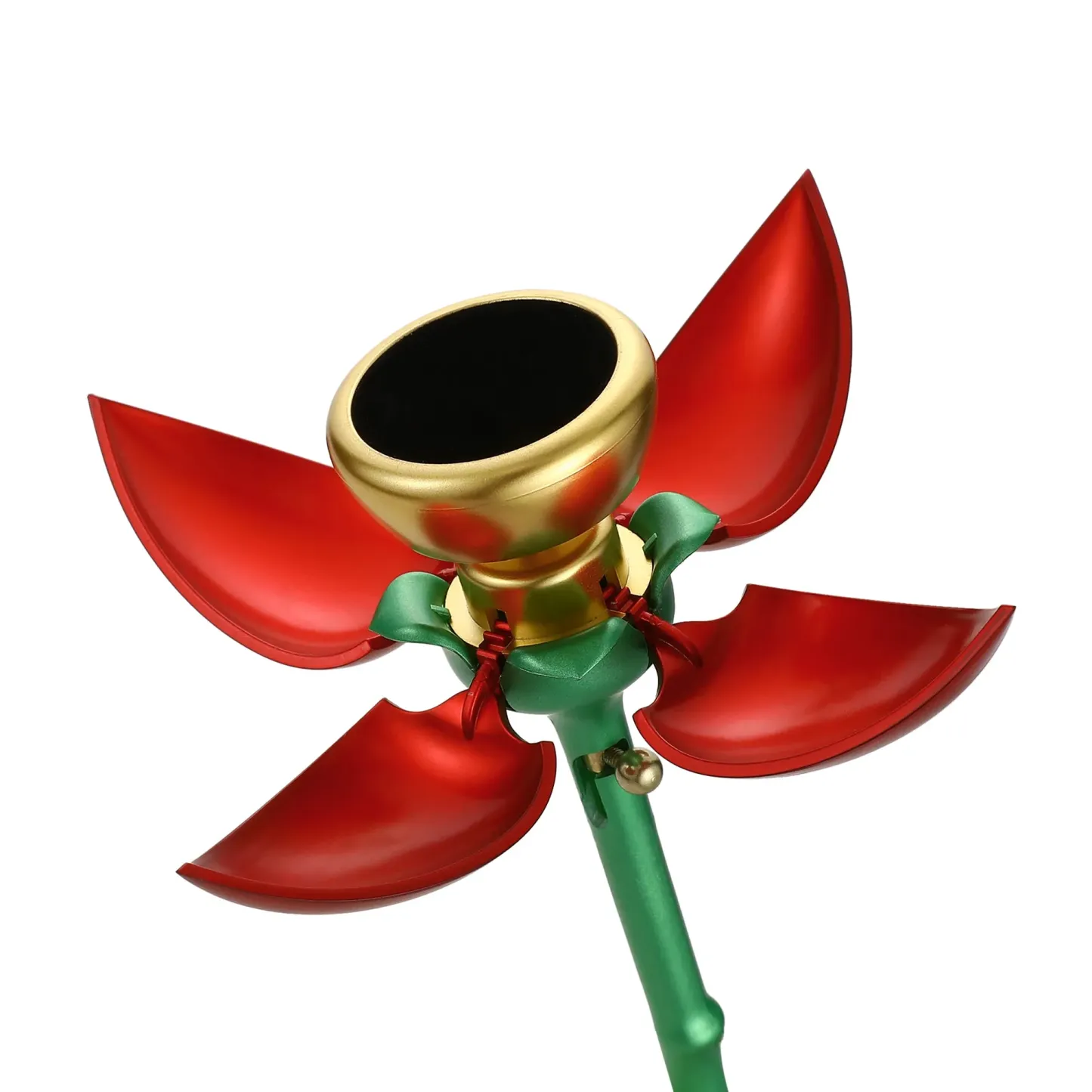 Boîte à Bague en Forme de Rose Rouge