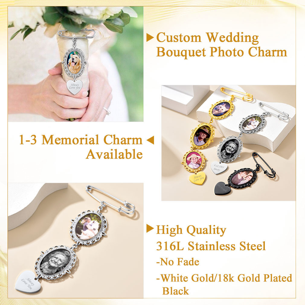 Broches Épingles Personnalisées avec Photo  Détail