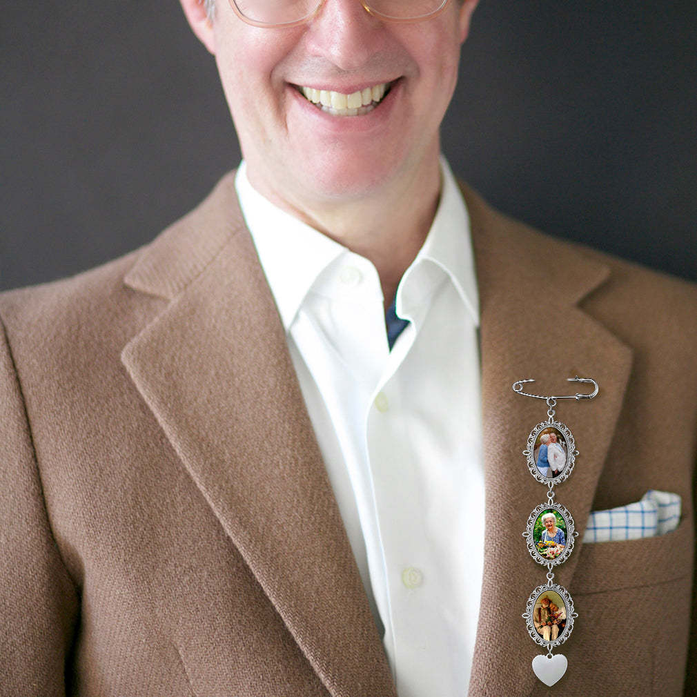 Broches Épingles Personnalisées pour Mariage