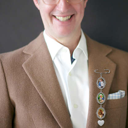 Broches Épingles Personnalisées pour Mariage