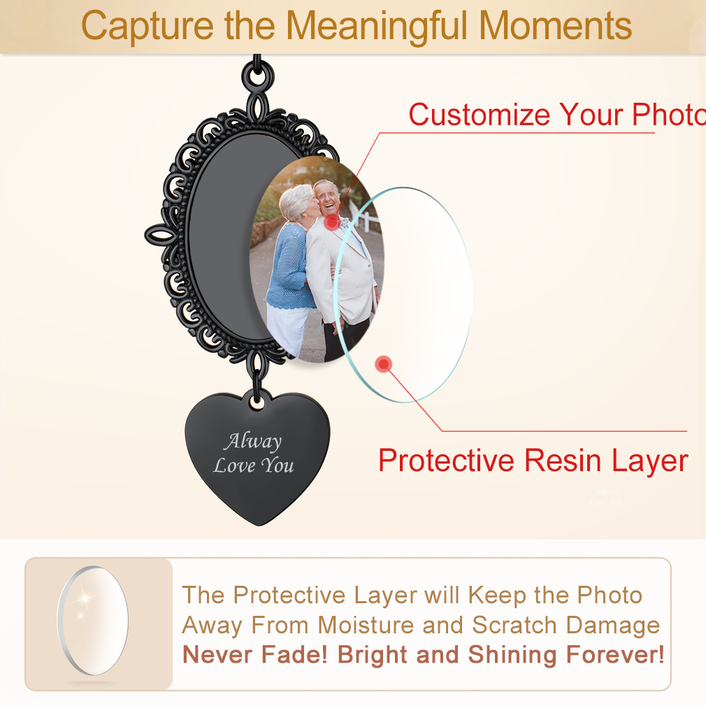 Broches Épingles Personnalisées avec Photo pour Mariage Détail