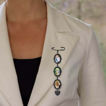 Broches Épingles Personnalisées avec Photo 