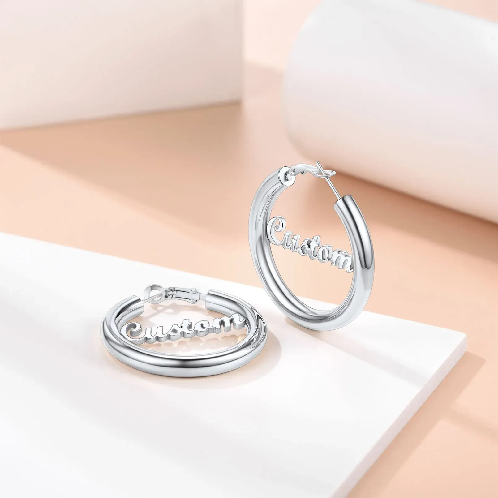 Boucles d'Oreilles Créoles pour Femmes