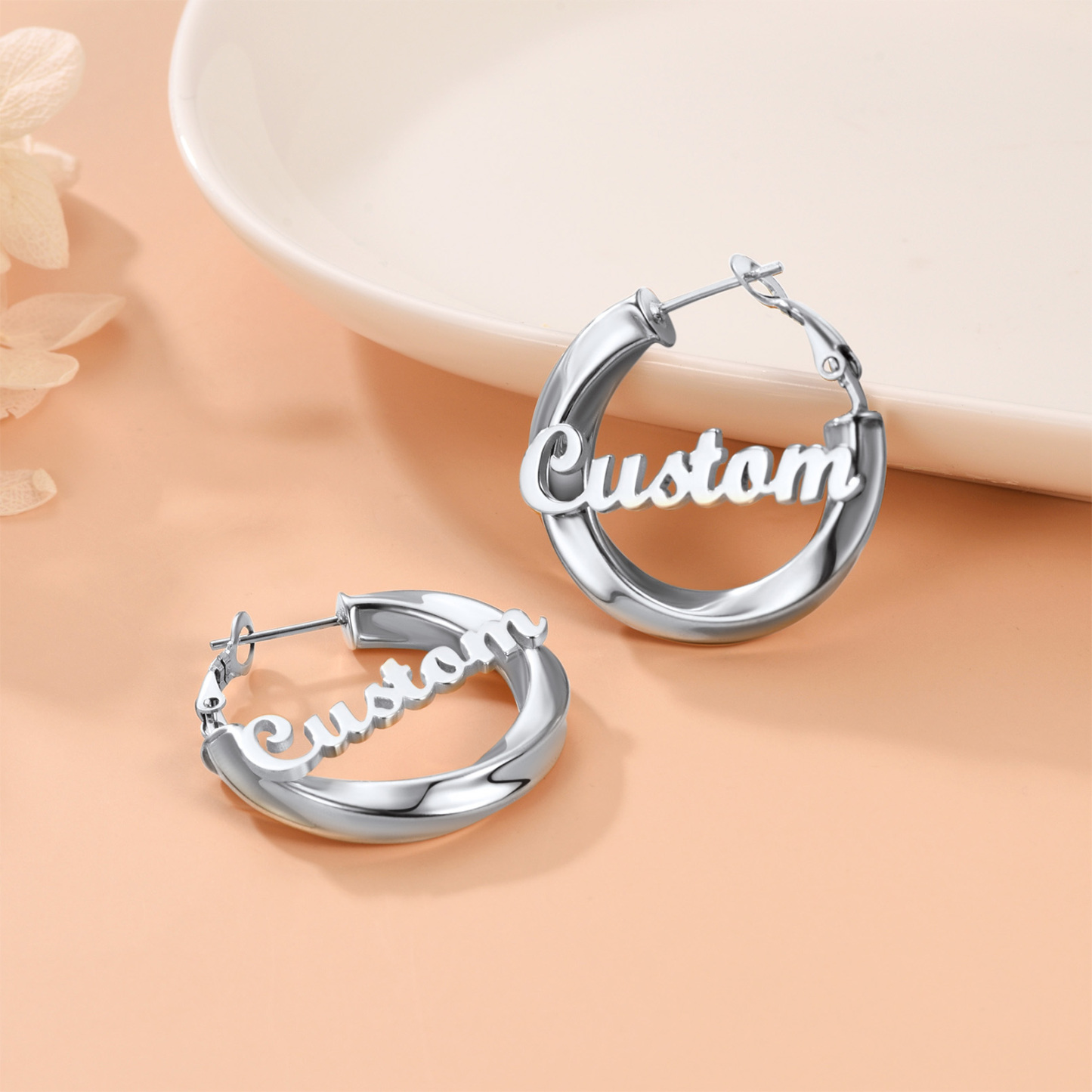 Boucles d’Oreilles Créoles pour Femme