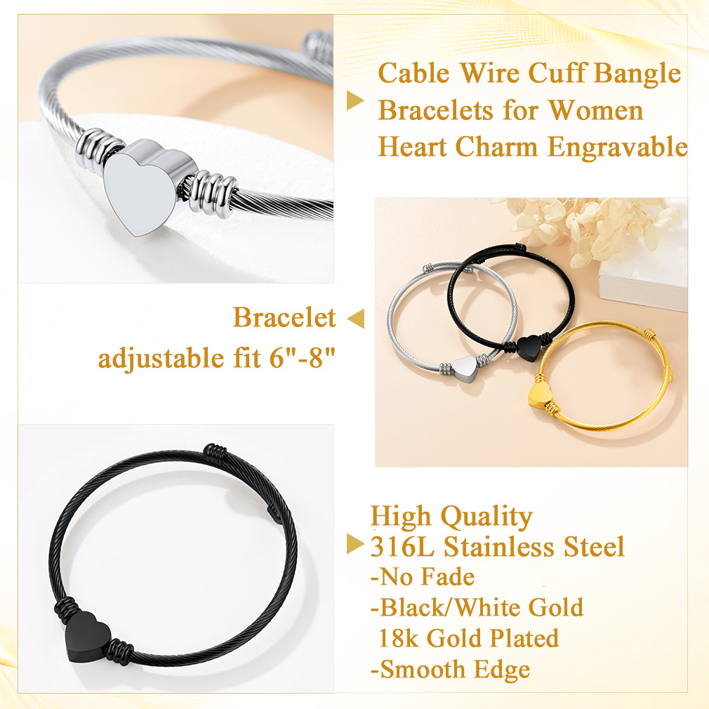 Bracelet Manchette Personnalisé avec Nom Gravé pour Femme Détail