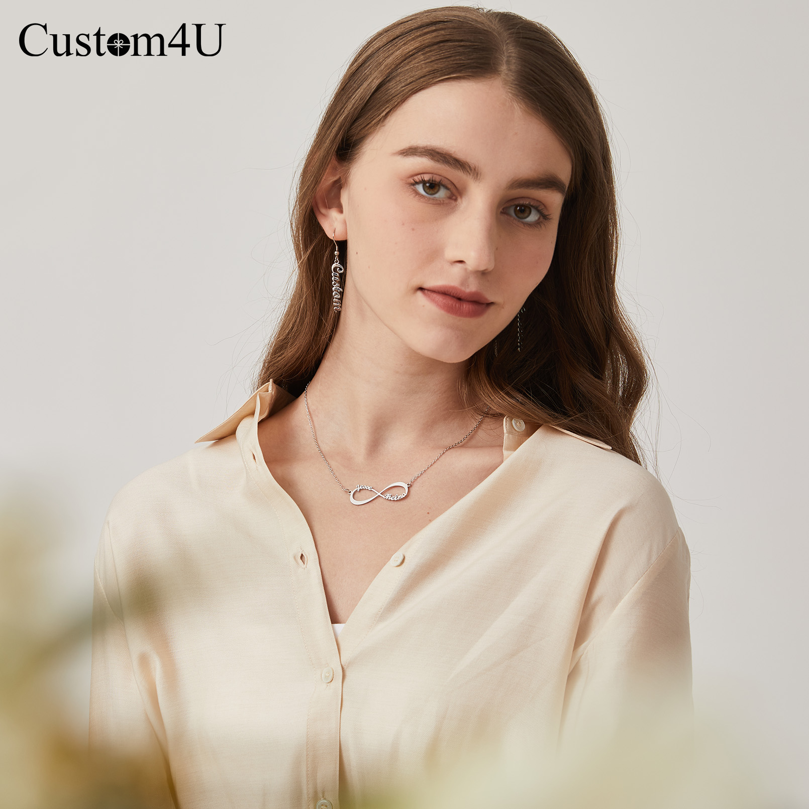 Collier Infini Personnalisé pour Femme