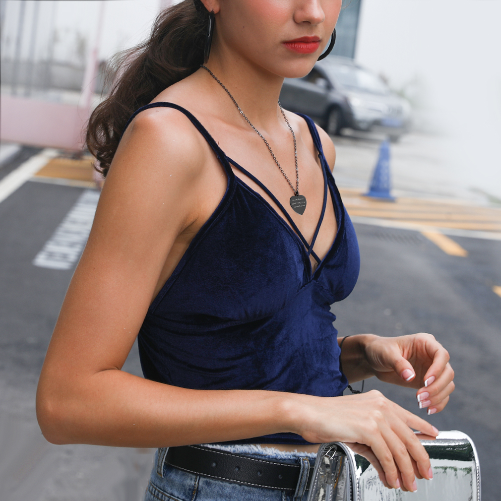 Collier personnalisé avec pendentif cœur gravé 