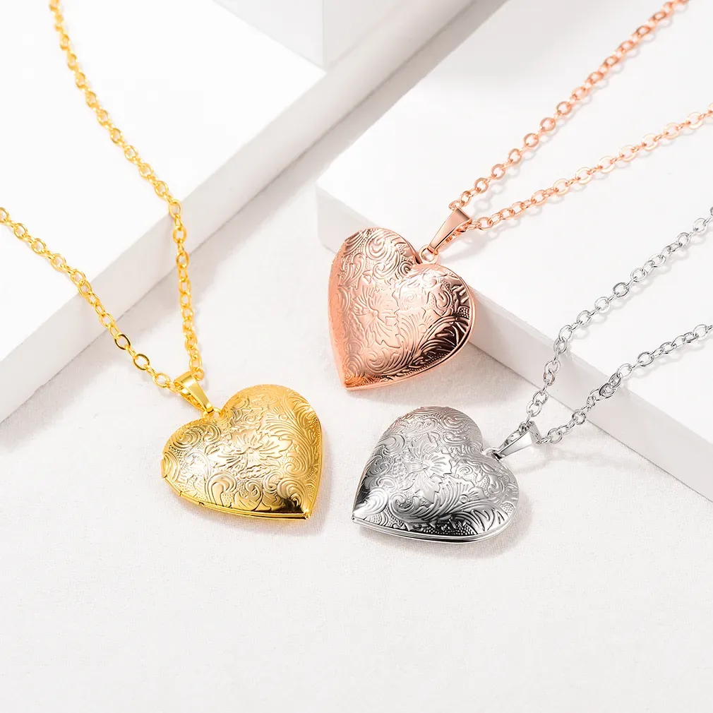 Médaillon cœur personnalisé – Joaillerie avec photo intégrée