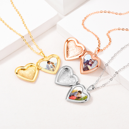 Médaillon cœur personnalisé