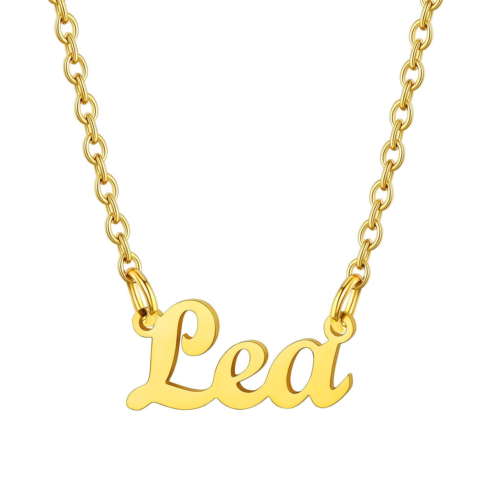 Collier Personnalisé avec Nom en Acier Inoxydable Lea