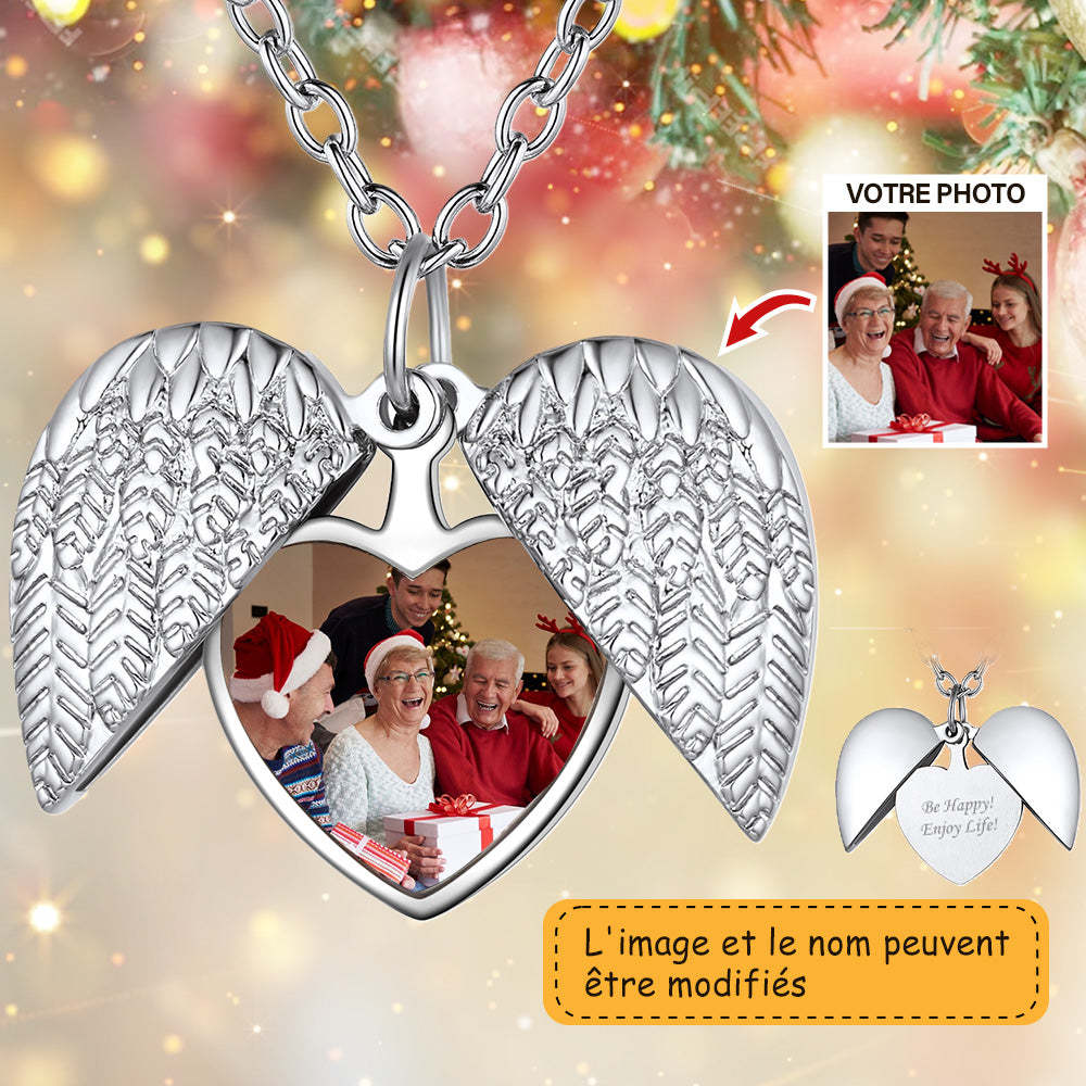 Collier Médaillon Cœur Personnalisé 