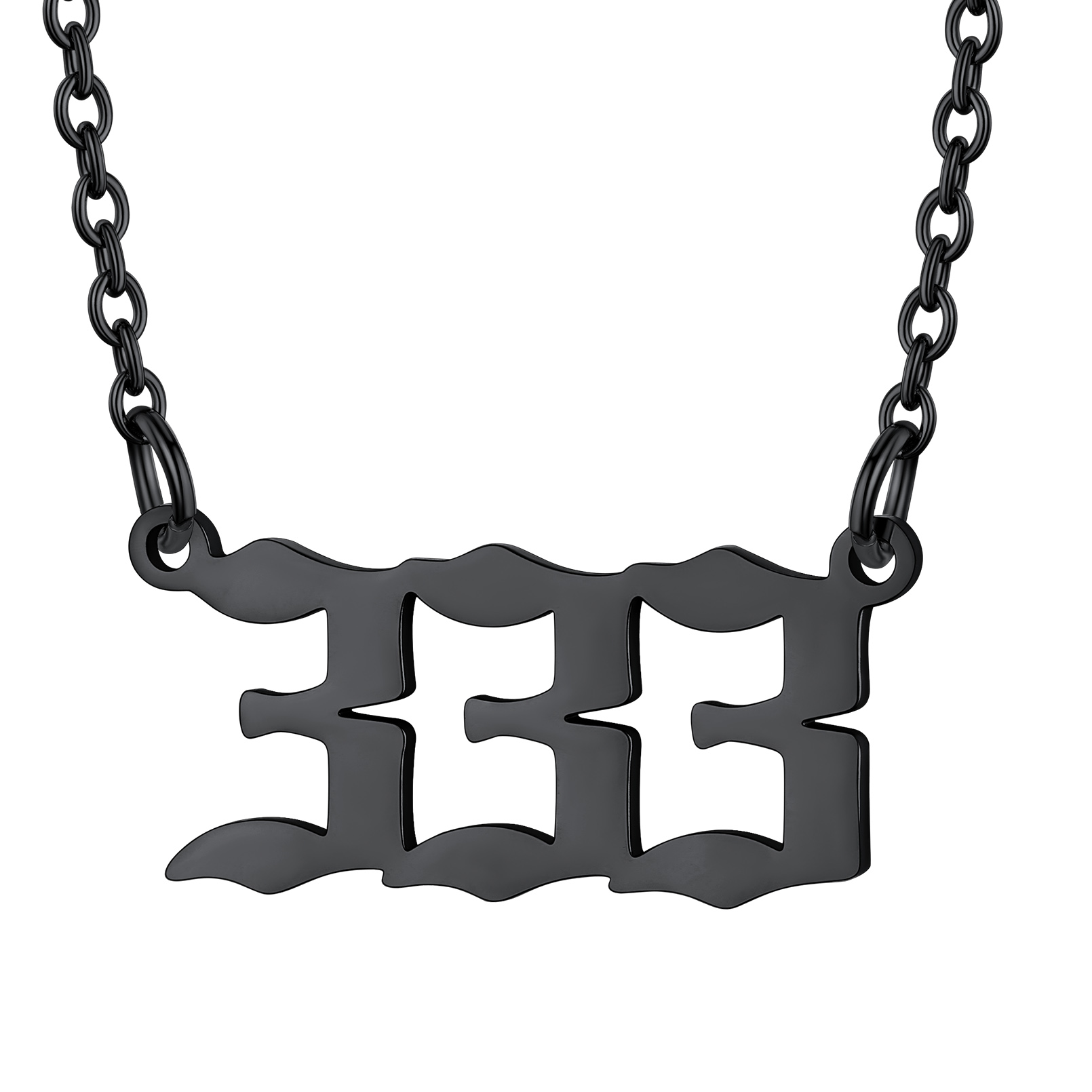 Collier Personnalisé Numéro Angélique Numéro 333