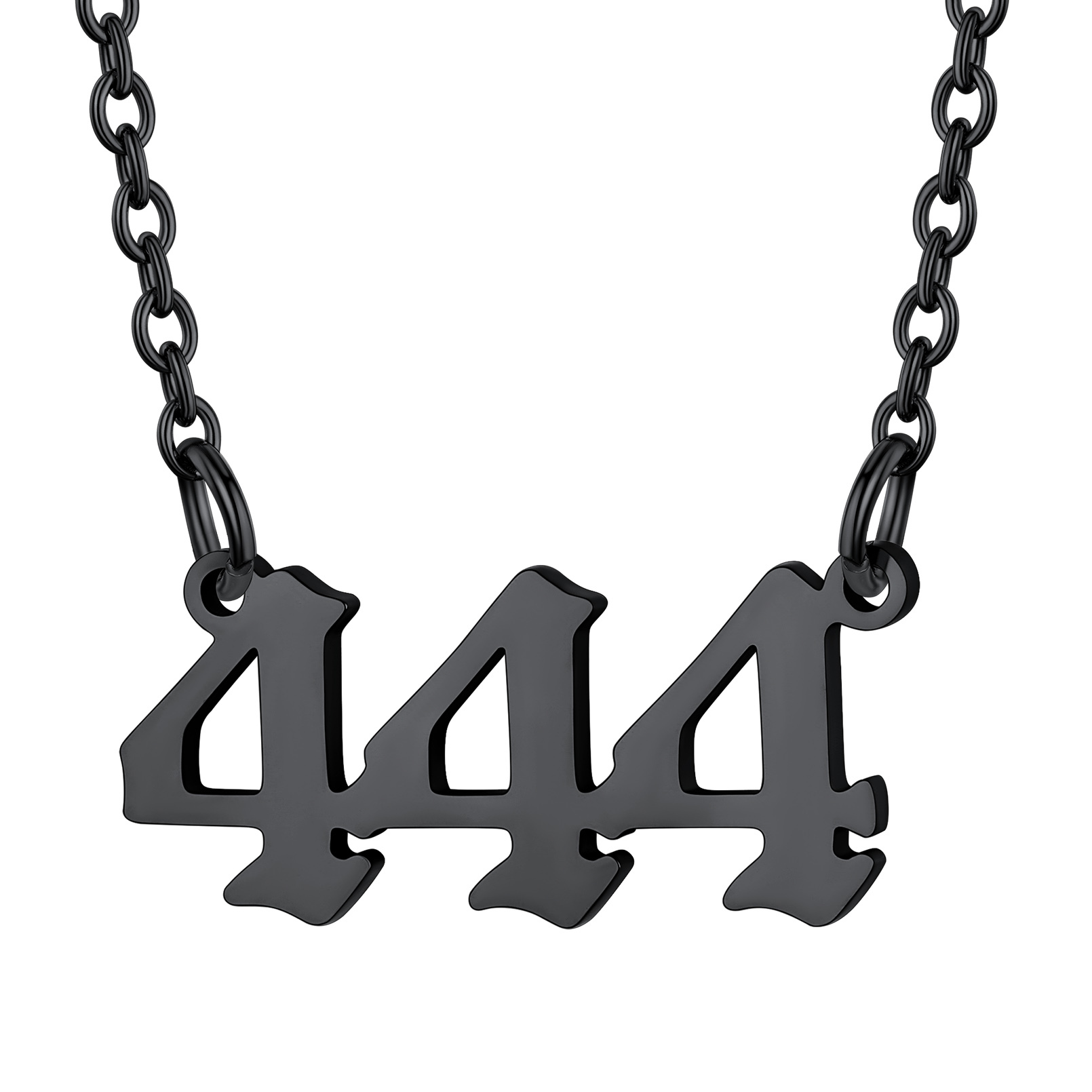 Collier Personnalisé Numéro Angélique Numéro 444