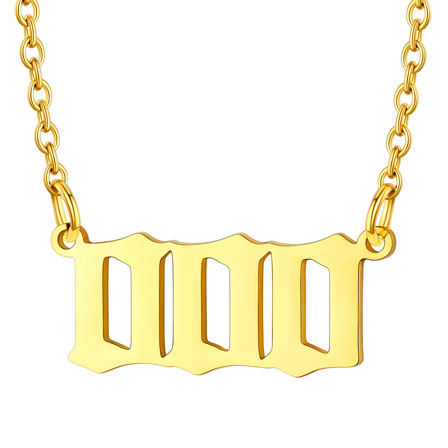 Collier Personnalisé Numéro Angélique Numéro   000