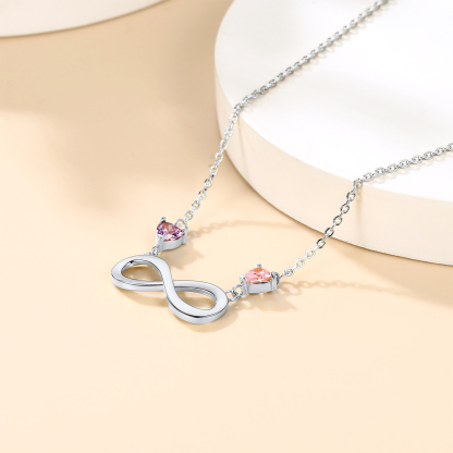 Collier Personnalisé avec Pendentif Infini pour Femme