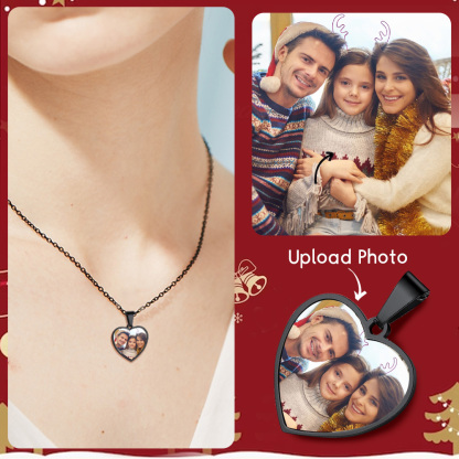 Collier Photo Personnalisé Femme