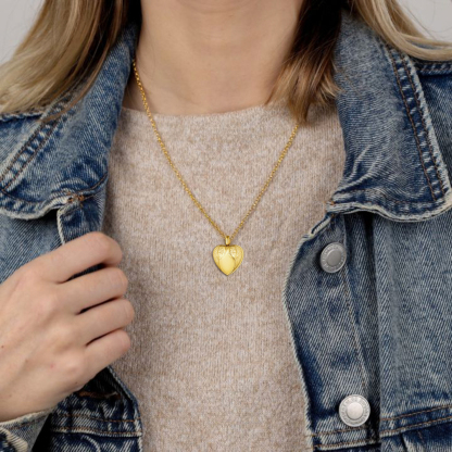 Collier Urne Personnalisé avec Photo Gravé 