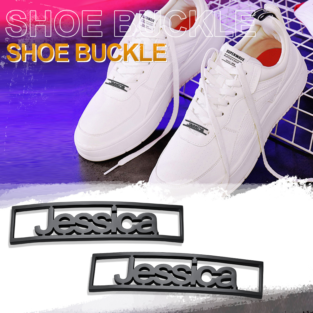 Boucle de Lacet Personnalisée avec Nom