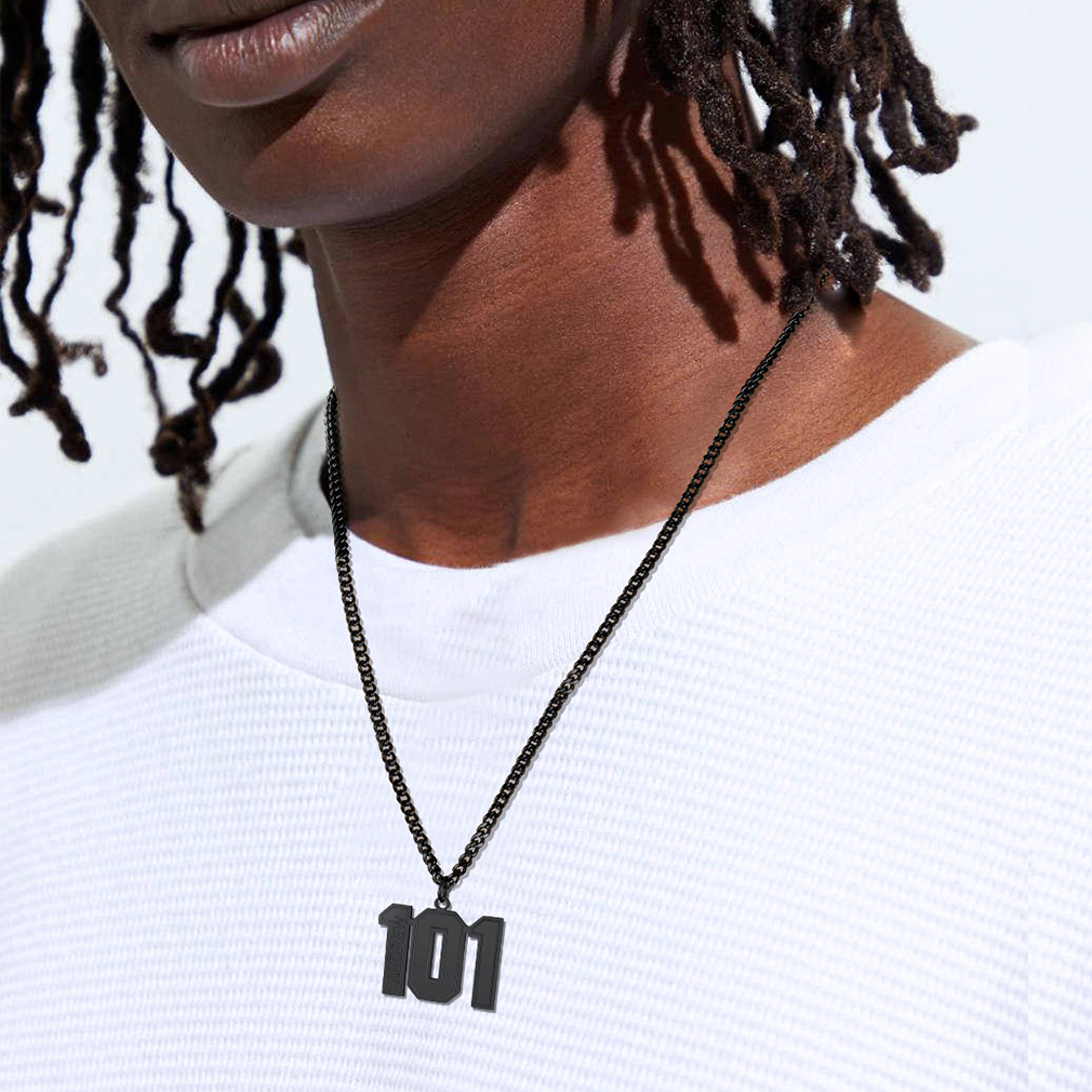  Collier Numéro Personnalisé 