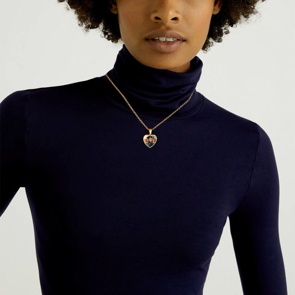 Collier Pendentif Cœur Personnalisé