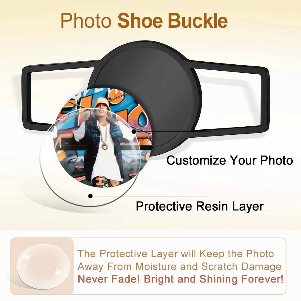 Boucles de Lacets de Chaussures Personnalisées avec Photo  Protective