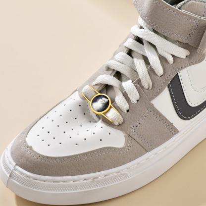 Boucles de Lacets de Chaussures Personnalisées avec Photo en acier inoxydable