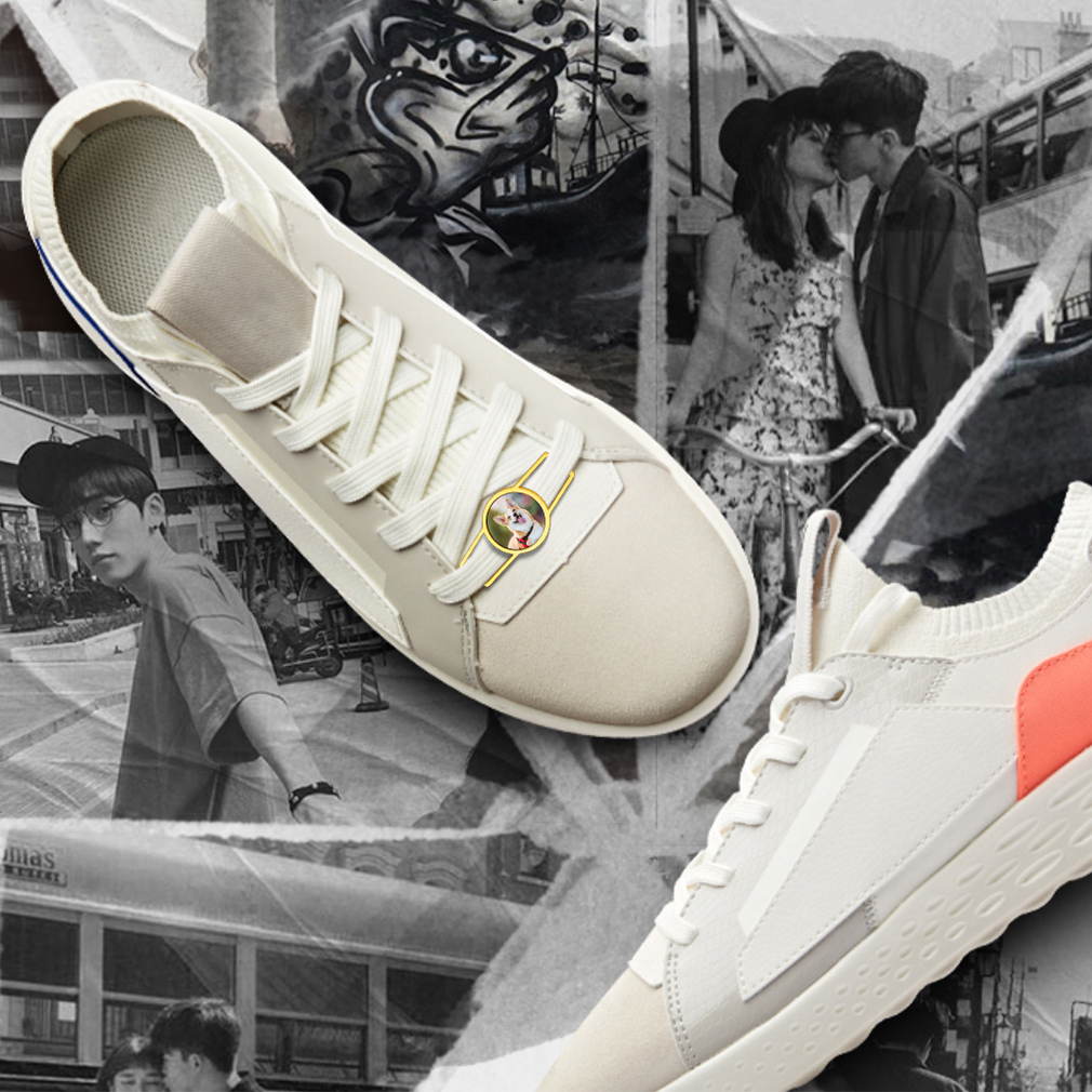 Boucles de Lacets de Chaussures avec Photo 