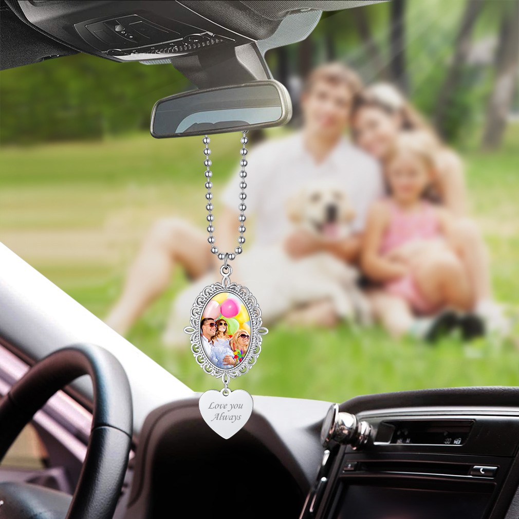 Pendentif Miroir de Voiture Décoration Charm 