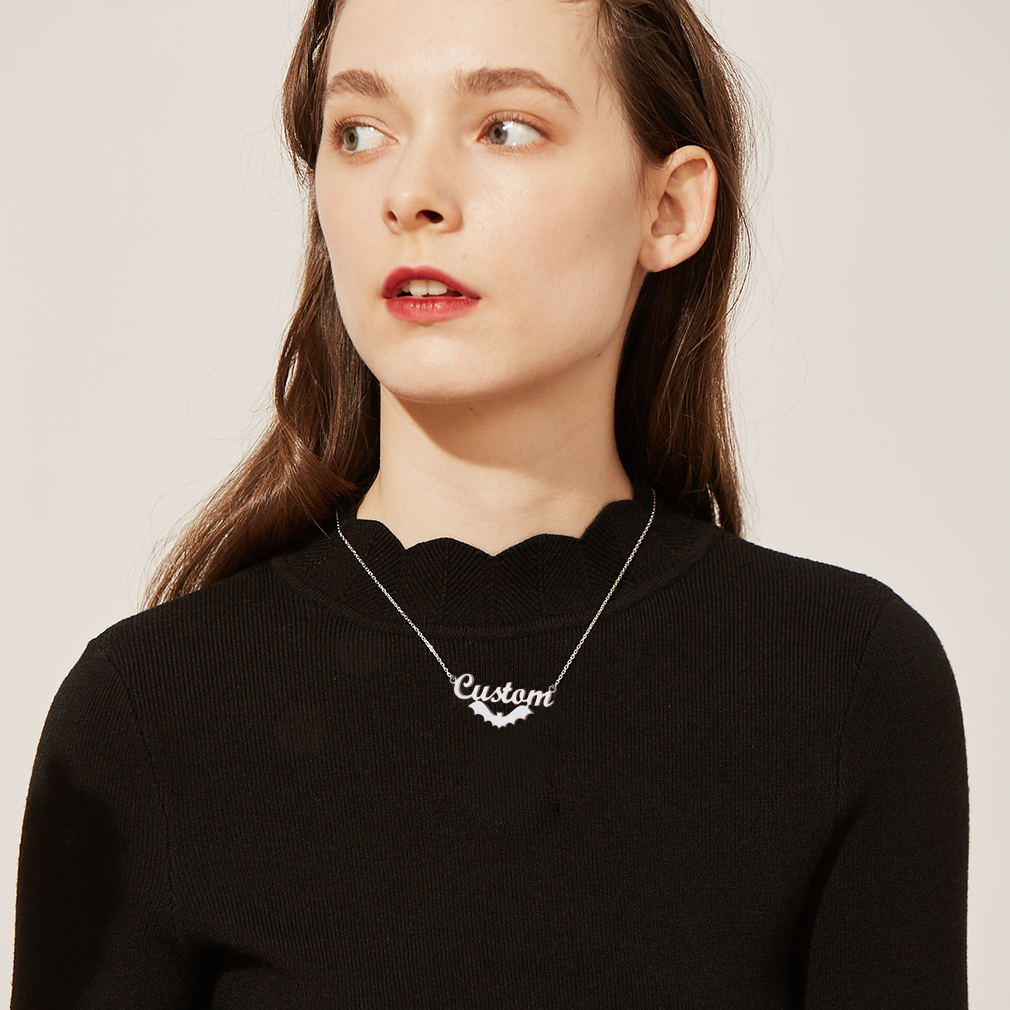 Collier gothique personnalisé Halloween 