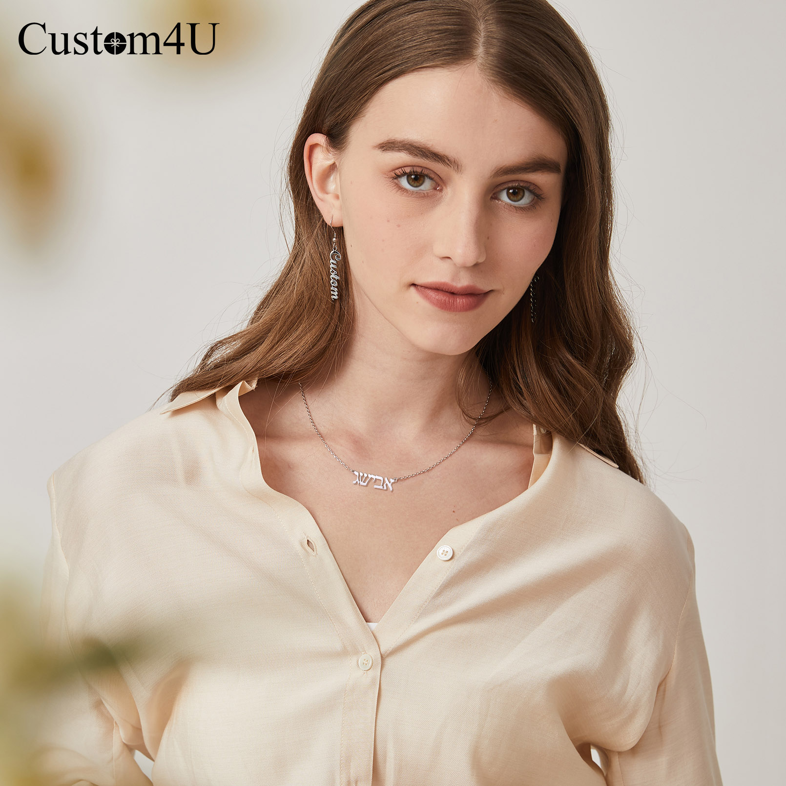 Collier avec Prénom Personnalisé pour Femmes