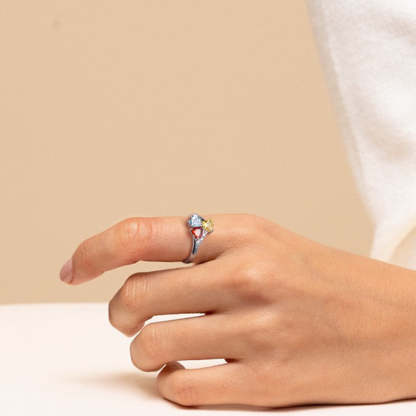 Bagues de Naissance Argente pour Femmes Modèle