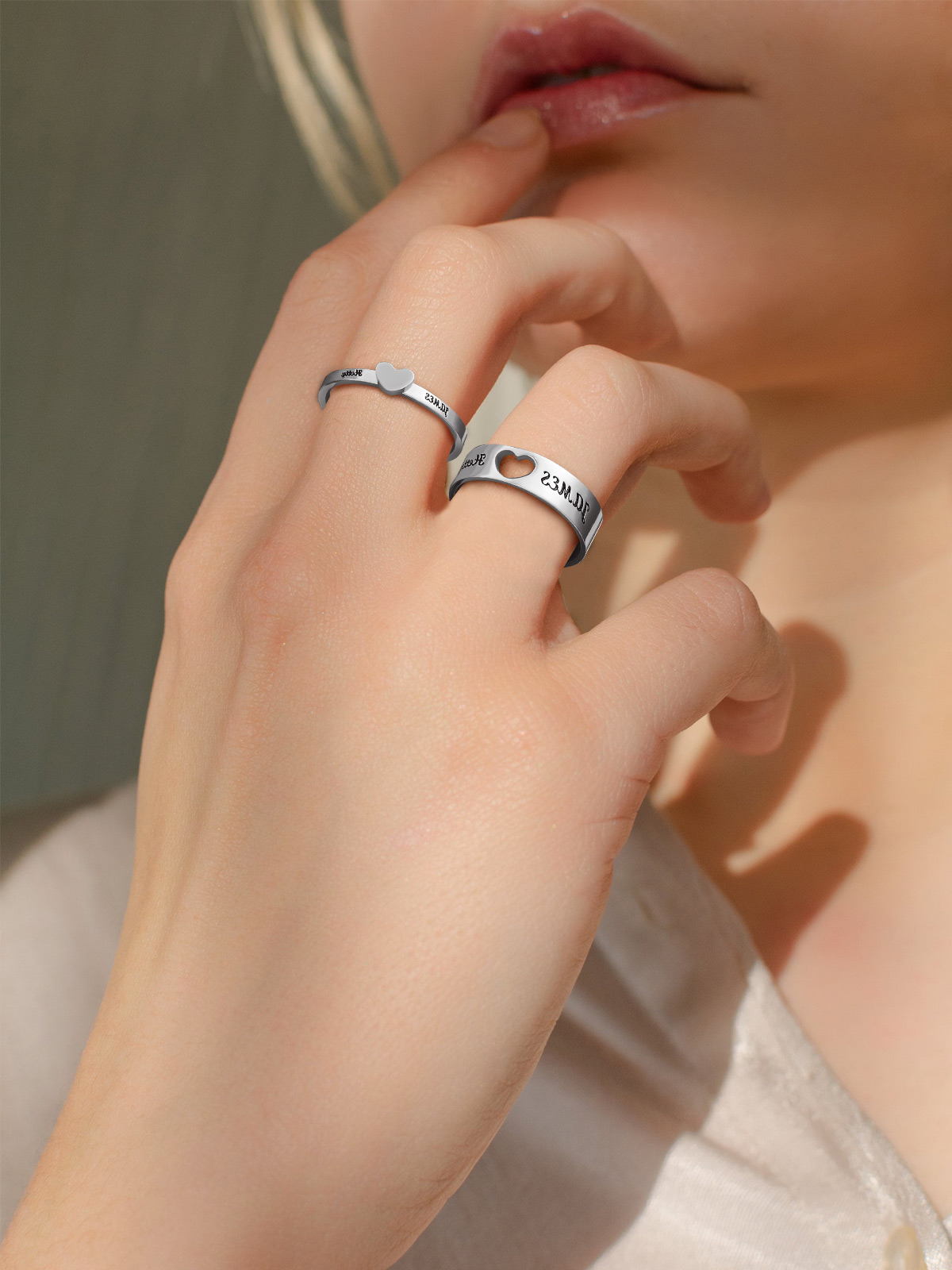 Bagues Promesse Personnalisées pour Couples