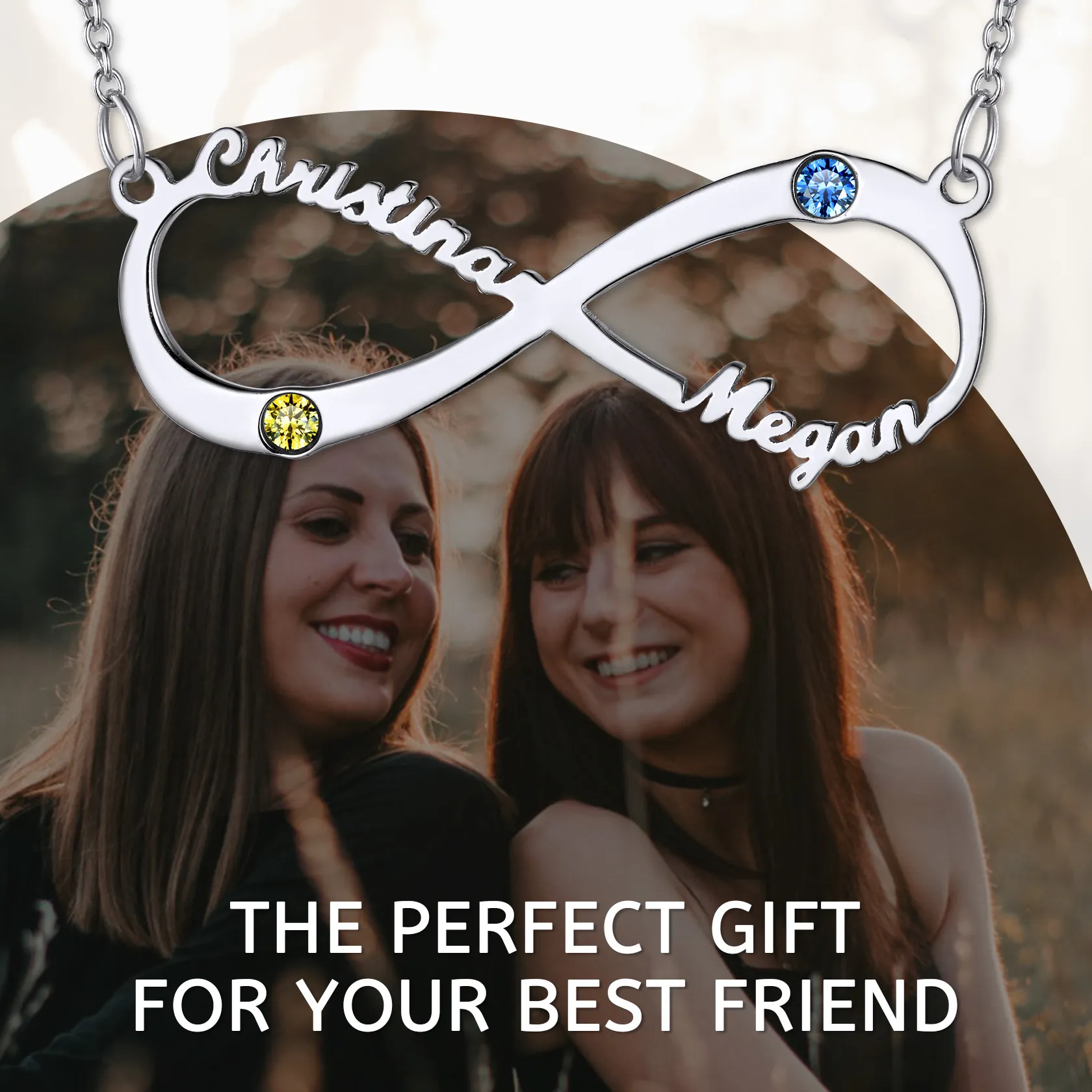 Collier Infini Personnalisé pour Femme