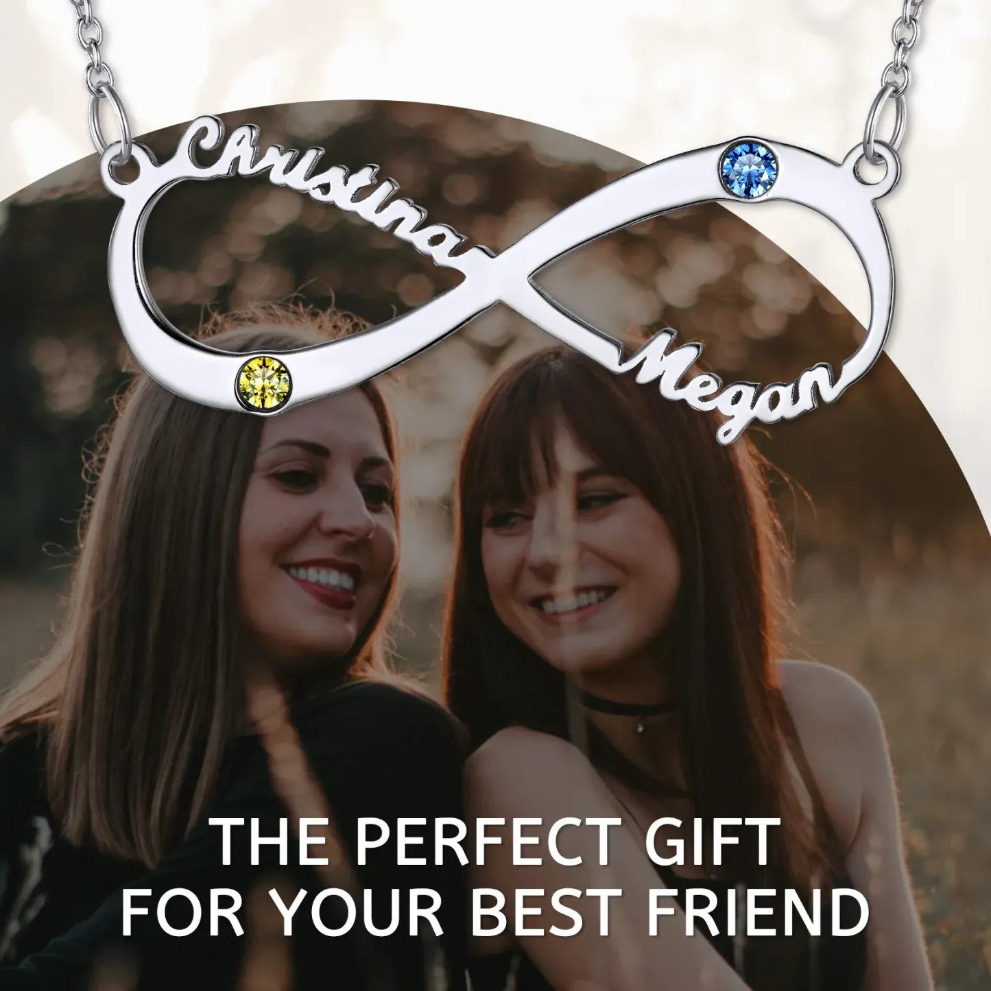 Collier Infini Personnalisé pour Femme