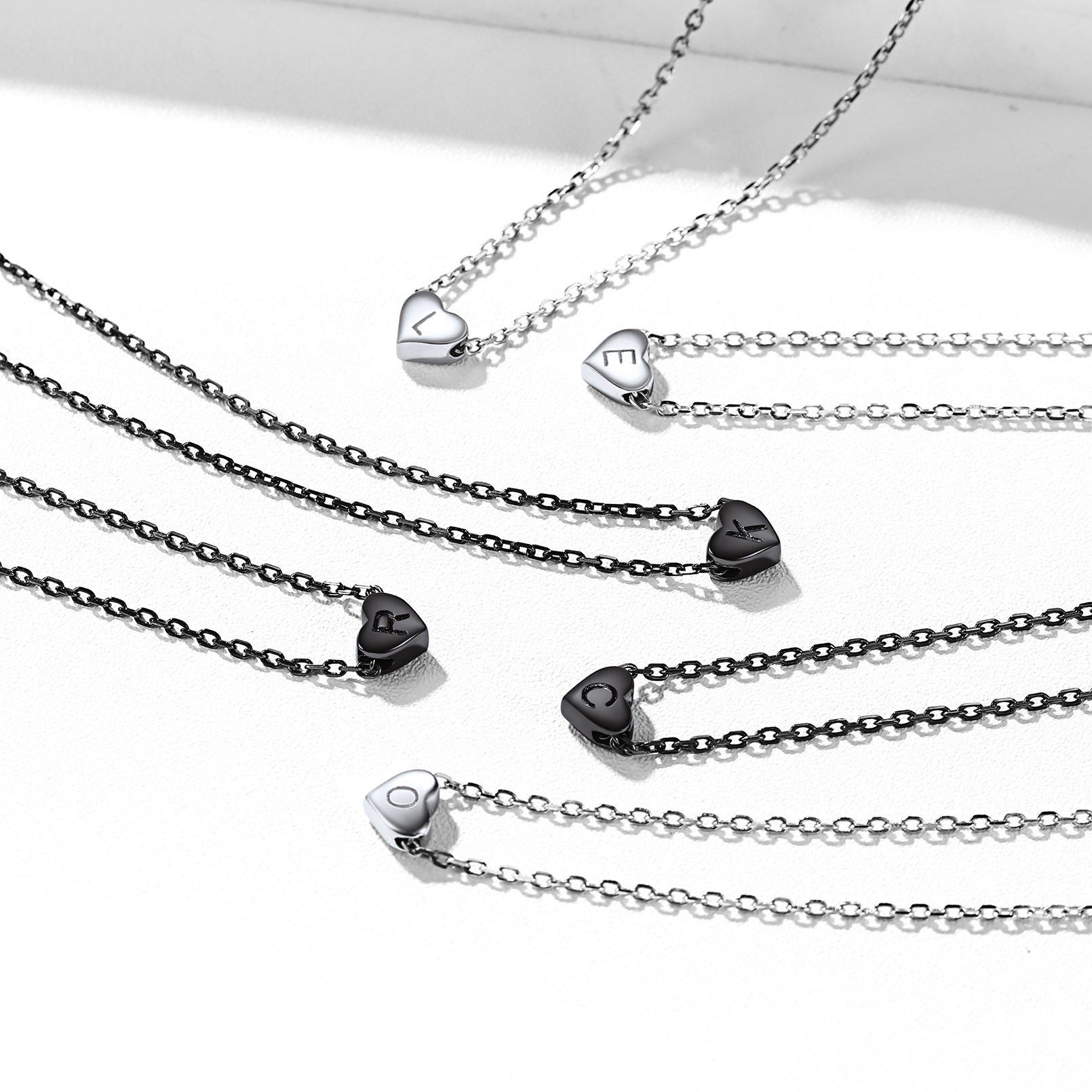 Collier Initiale en Argent 925 pour Femmes