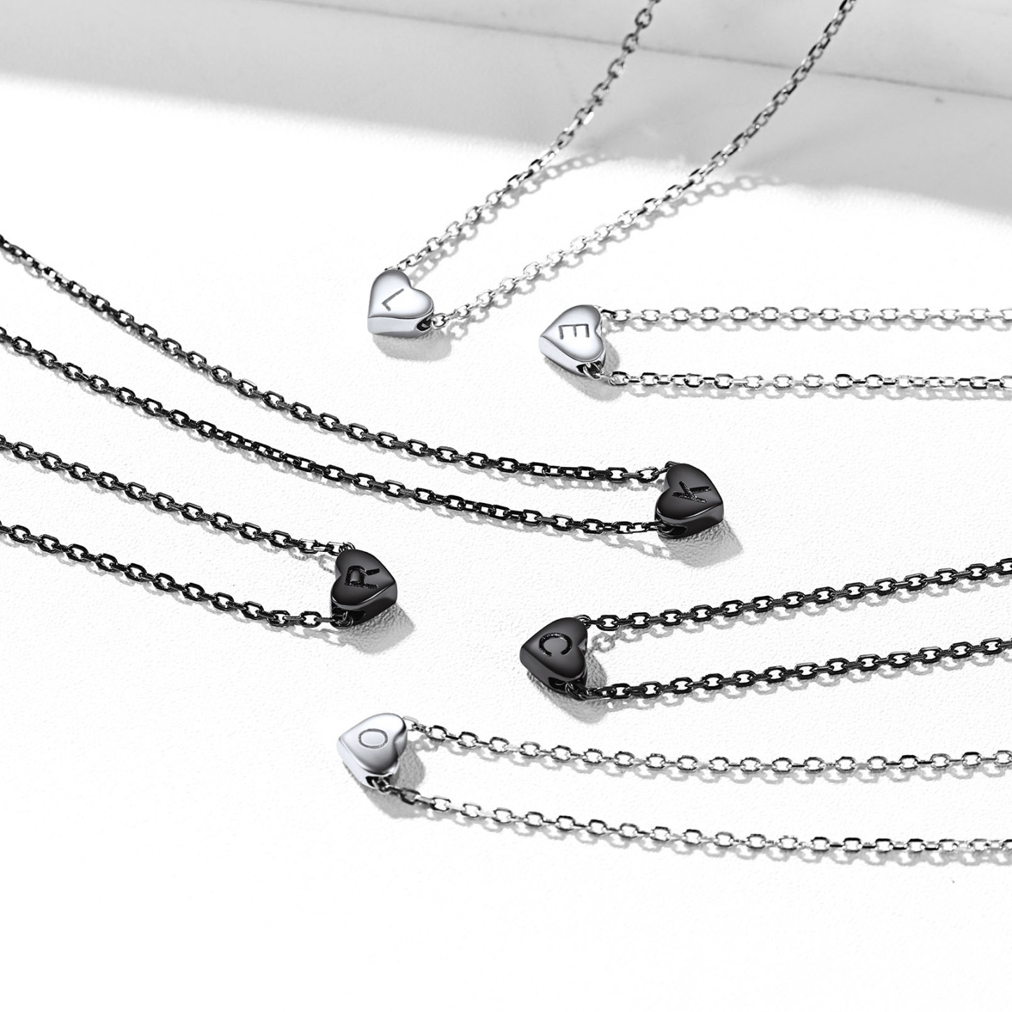 Collier Initiale en Argent 925 pour Femmes