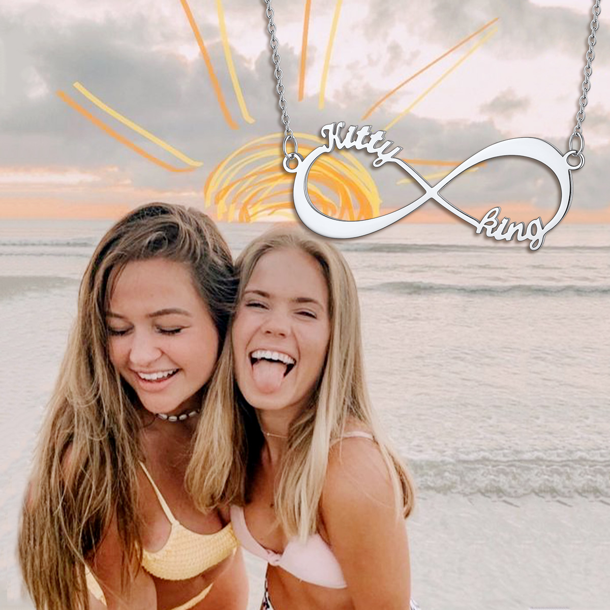 Collier Personnalisé avec Prénom pour Femme