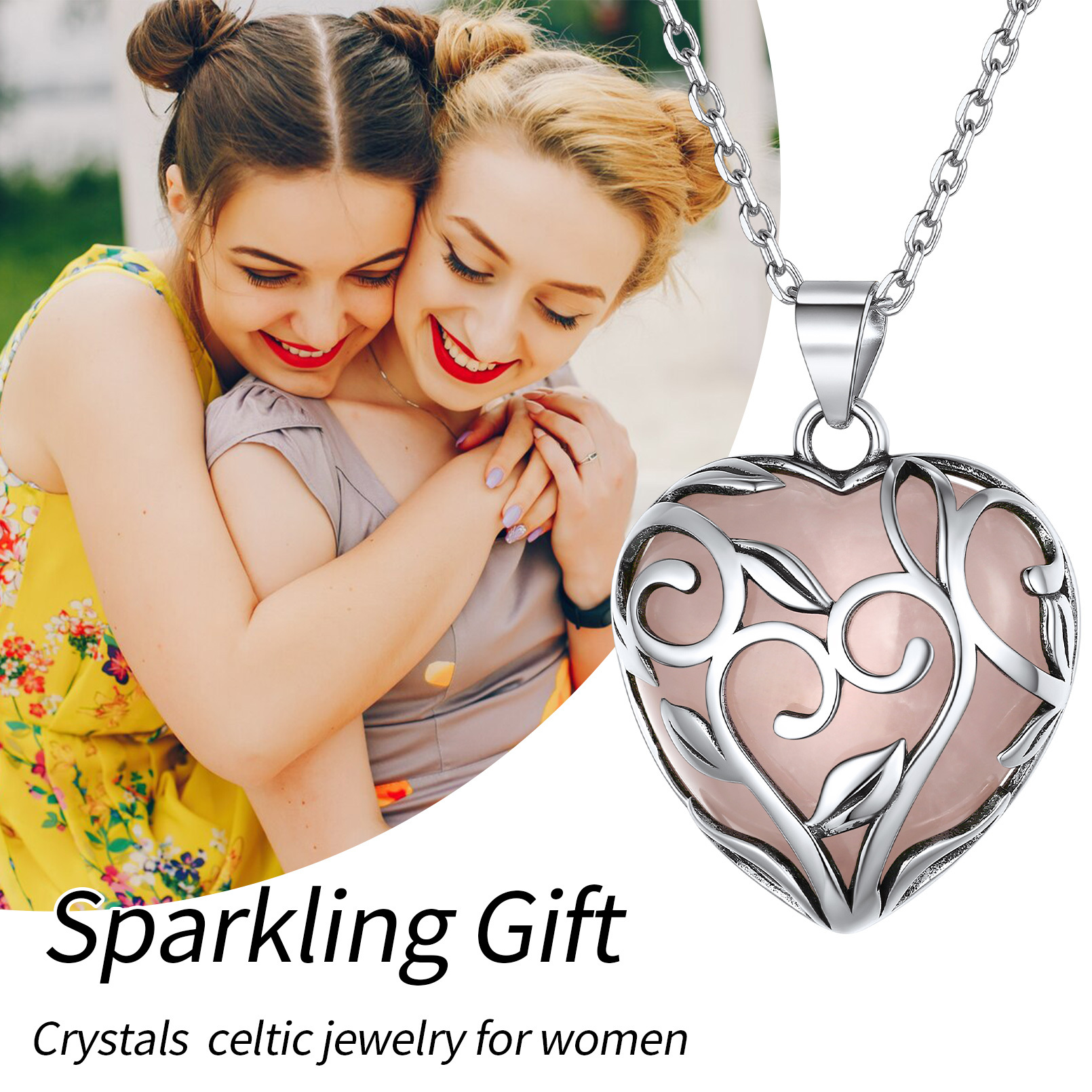 Collier Arbre de Vie avec Pierre de Naissance Cadeau pour Femme 