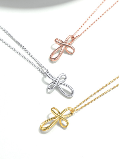 Collier Collection Nœud Celtique en Argent Sterling pour Femme