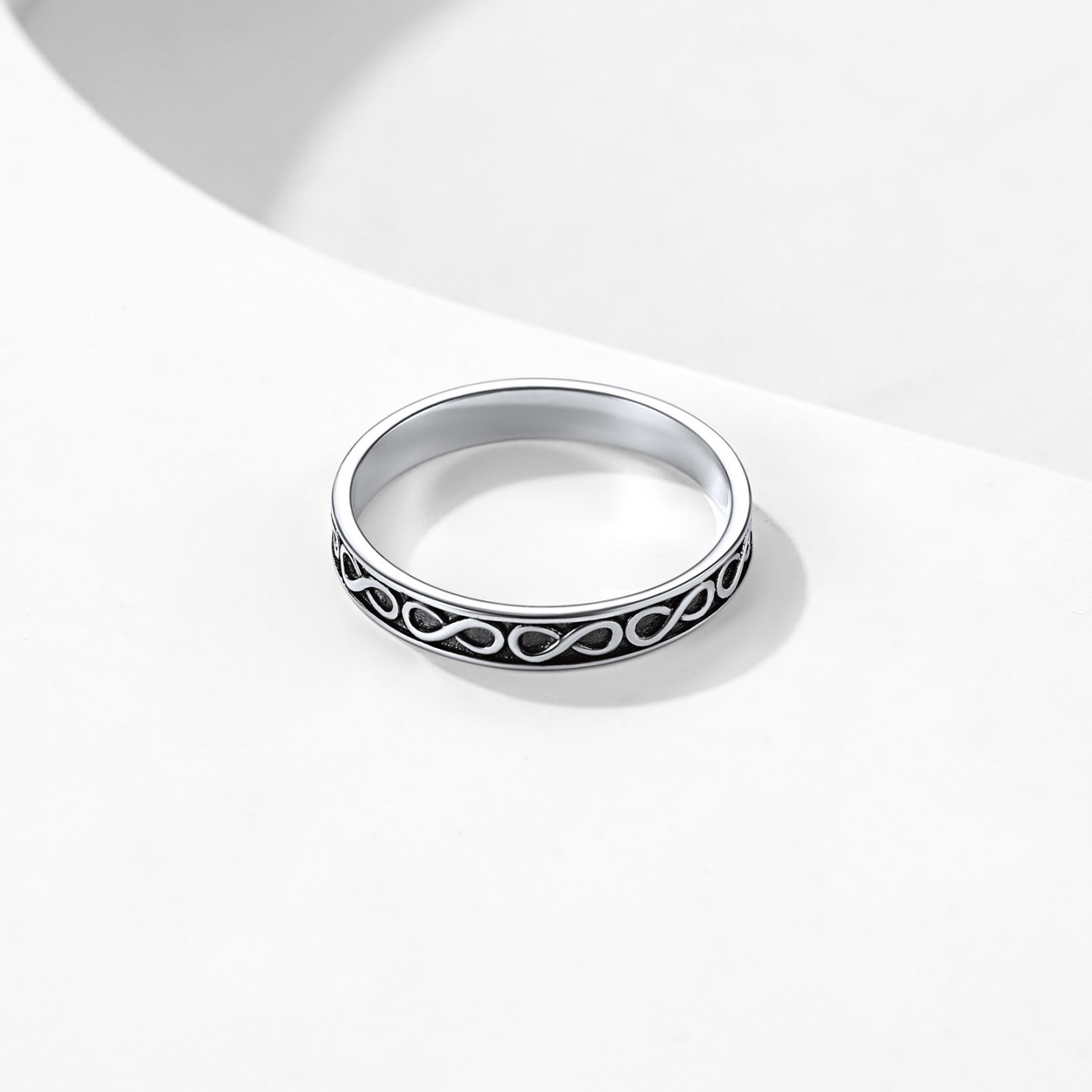 Bague Infini Alliance Éternité pour Femme