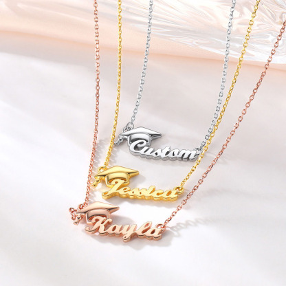 Collier Prénom Personnalisé Femme Cadeau Fin détudes